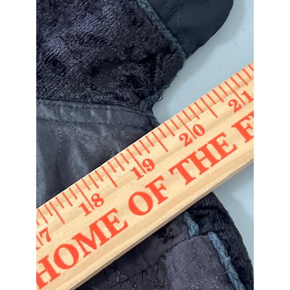 C.L.O.T.H.E.S Patchwork Jacket Women S Velour Retro Contemporary Bohemian Hippie - Picture 5 of 9